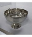 Stylish and Vintage Table Top Champagne Aluminium Bucket with Distressed Look Wine Cooler Ice Gift - Durable & Easy Maintenance for Celebrations, Parties, Bar, and Home Decor