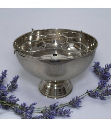 Stylish and Vintage Table Top Champagne Aluminium Bucket with Distressed Look Wine Cooler Ice Gift - Durable & Easy Maintenance for Celebrations, Parties, Bar, and Home Decor