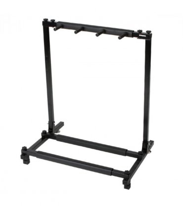 Triple Folding Multiple Guitar Holder Rack Stand