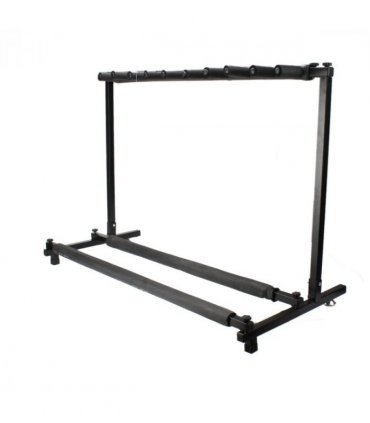 Triple Folding Multiple Guitar Holder Rack Stand