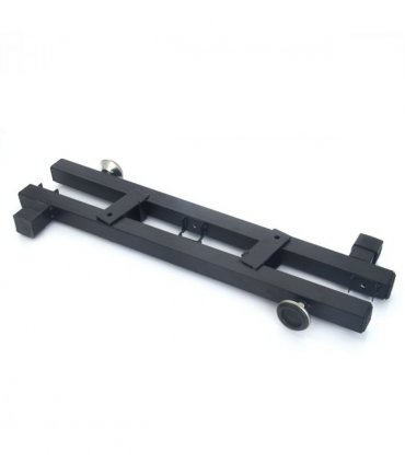 Triple Folding Multiple Guitar Holder Rack Stand Black