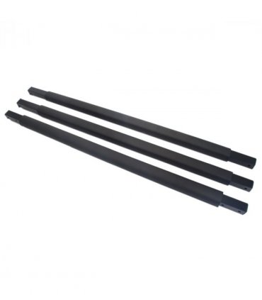 Triple Folding Multiple Guitar Holder Rack Stand Black