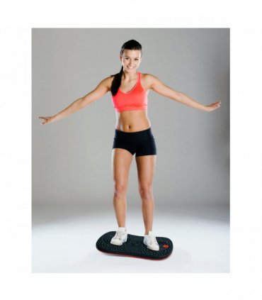 Pallet:AFS-TEX® Active Anti-Microbial Exercise Wobble Balance Board - 35 x 50cm Black - Pack of 120