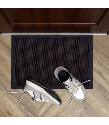Pallet:Doortex® Meshmat Entrance Mat, Metallic Blue / Orange - 50 x 80cm Pack of 100