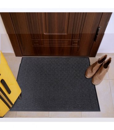 Pallet:Doortex® Ribmat Entrance Mat, Charcoal - 80 x 120cm Pack of 70