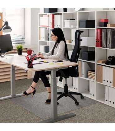Pallet:Floortex® Ecotex® BioPlus Eco Friendly Carbon Neutral Polycarbonate Chair Mat for Carpet - 89 x 119cm Pack of 75
