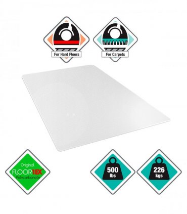 Pallet:Megamat® Extra Thick Chair Mat for Hard Floors & Carpets - 115 x 150cm Pack of 25