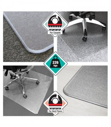 Pallet:Megamat® Extra Thick Chair Mat for Hard Floors & Carpets - 115 x 150cm Pack of 25