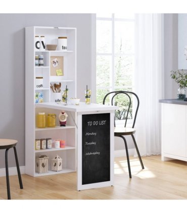 Wall Mount Desk Cabinet  38.5" W x 20" D x 60.25" H