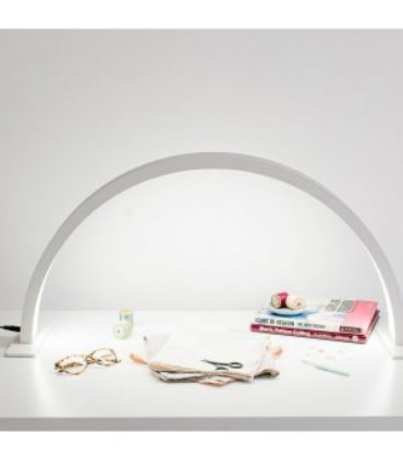 Desk Curve Lamp - White