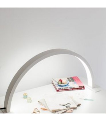 Desk Curve Lamp - White