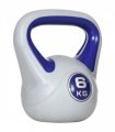 SPORTNOW 6kg Kettle Bell with Handle for Home Gym, Purple and Grey