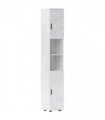 kleankin Tall Bathroom Storage Cabinet, Slim Bathroom Cabinet with Soft Close
