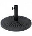 Pallet contains 56 units Cement Outdoor Garden Round Parasol Base Black