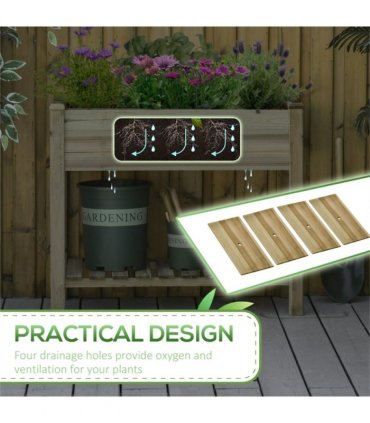 PieceRaised Garden Bed with