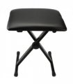 【Replace 53441860】 Adjustable Folding Piano Bench Stool Seat Black