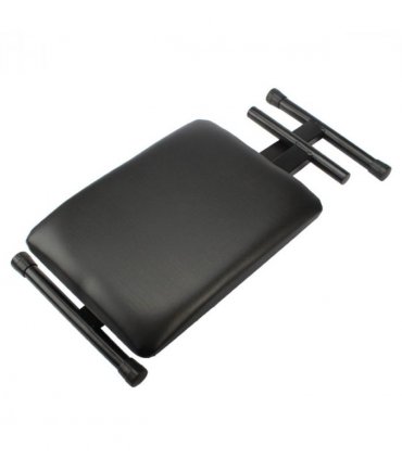 【Replace 53441860】 Adjustable Folding Piano Bench Stool Seat Black