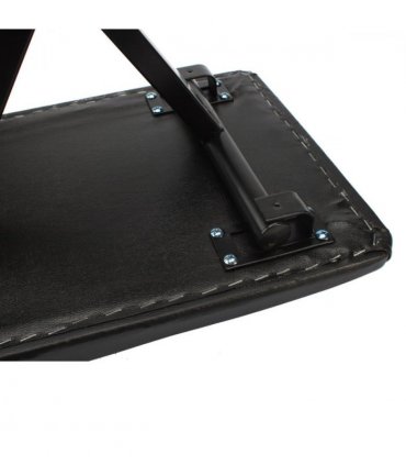 【Replace 53441860】 Adjustable Folding Piano Bench Stool Seat Black