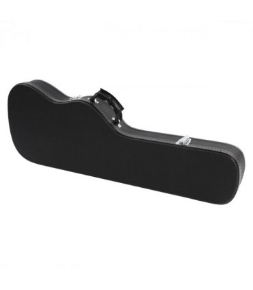 【Replace 2484535】ST High Grade Electric Guitar Hard Case Microgroove Flat Surface Straight Flange Black