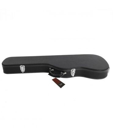 【Replace 2484535】ST High Grade Electric Guitar Hard Case Microgroove Flat Surface Straight Flange Black