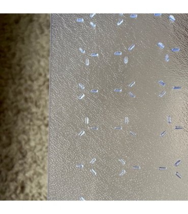 Cleartex TrYlok Rectangular PVC Chair  Mat for Low Pile Carpets 6mm-75x120cm