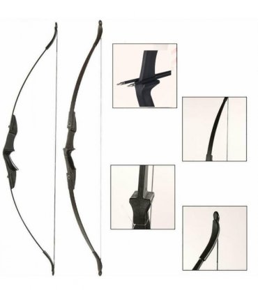 53"Takedown Recurve Bow Fiberglass Arrows Set 40lbs Archery Bow Hunting Shoot UK