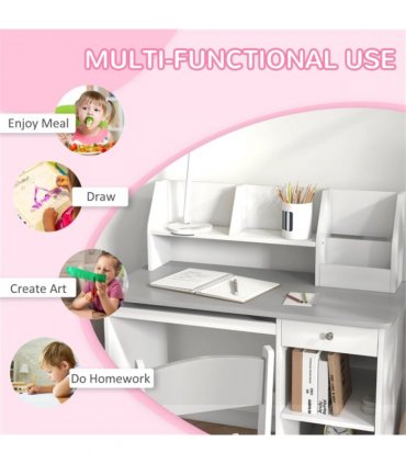 Kids Desk and Chair Set