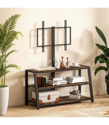 HOMCOM TV Stand Cabinet with Swivel Bracket for 32 - 65 Inch TVs