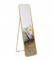 HOMCOM Rectangular Full Length Mirror for Bedroom, 40 x 160 cm, Gold Tone