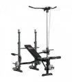 HOMCOM Adjustable Weight Bench Multifunction Full Body Workout Bench