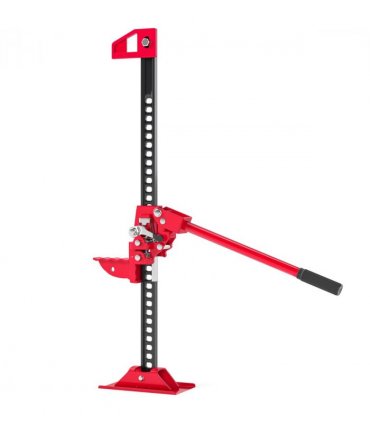 HOMCOM 33" 3 Tonne High Lift Farm Jack for 4x4 Tractors Trucks, Red