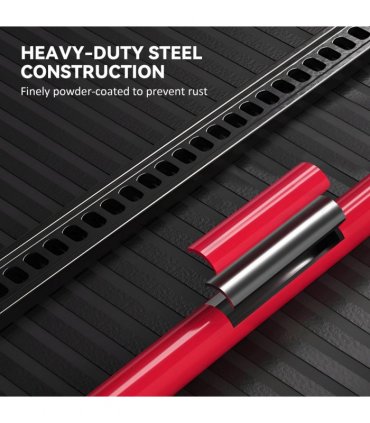 HOMCOM 33" 3 Tonne High Lift Farm Jack for 4x4 Tractors Trucks, Red
