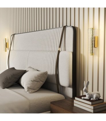 HOMCOM Led Wall Lamp 2 Pack, Modern Indoor Geometric Wall Light, Gold Tone