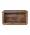 Artisan Furniture Solid Wood Soba Wall Mounted Bedside, Beige