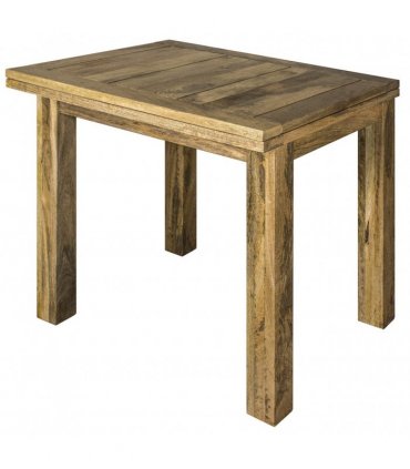 Artisan Furniture Solid Wood Granary Butterfly Dining Table, Beige