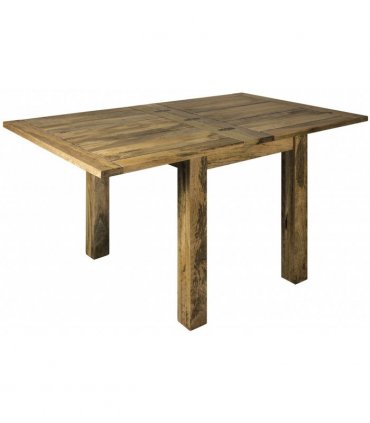 Artisan Furniture Solid Wood Granary Butterfly Dining Table, Beige