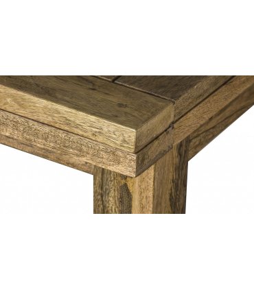Artisan Furniture Solid Wood Granary Butterfly Dining Table, Beige