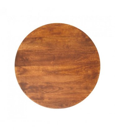 Artisan Furniture Solid Wood Chestnut Central Ball Table, Brown