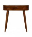 Artisan Furniture Solid Wood Albion Chestnut Console, 1 Drawer, Brown