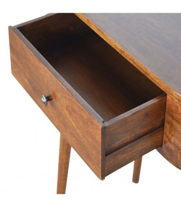 Artisan Furniture Solid Wood Albion Chestnut Console, 1 Drawer, Brown