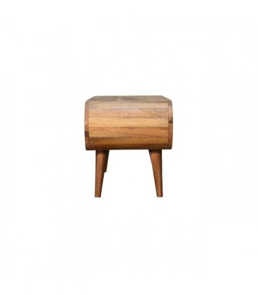 Artisan Furniture Solid wood Amaya Nordic Style Oak-ish Coffee Table, Beige