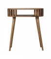 Artisan Furniture Solid Wood Ariella Console Table, Beige