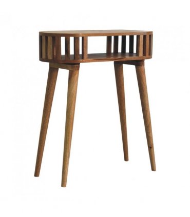 Artisan Furniture Solid Wood Ariella Console Table, Beige