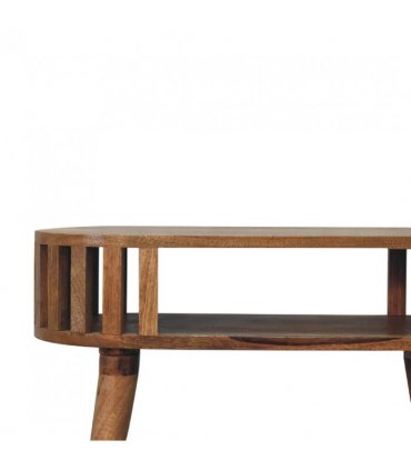 Artisan Furniture Solid Wood Ariella Console Table, Beige