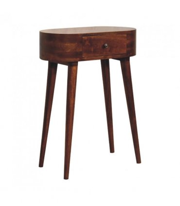 Artisan Furniture Solid Wood Mini Albion Chestnut Console, Brown