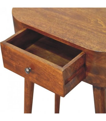 Artisan Furniture Solid Wood Mini Albion Chestnut Console, Brown