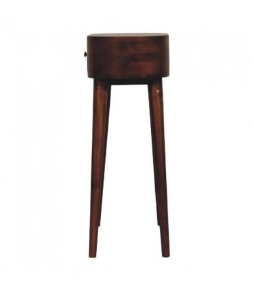 Artisan Furniture Solid Wood Mini Albion Chestnut Console, Brown