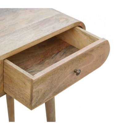 Artisan Furniture Solid Wood London Console Table, Beige, 2Drawers