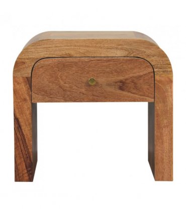 Artisan Furniture Solid Wood Darcy Bedside, Brown, 1 Drawer
