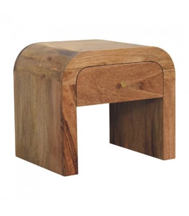 Artisan Furniture Solid Wood Darcy Bedside, Brown, 1 Drawer